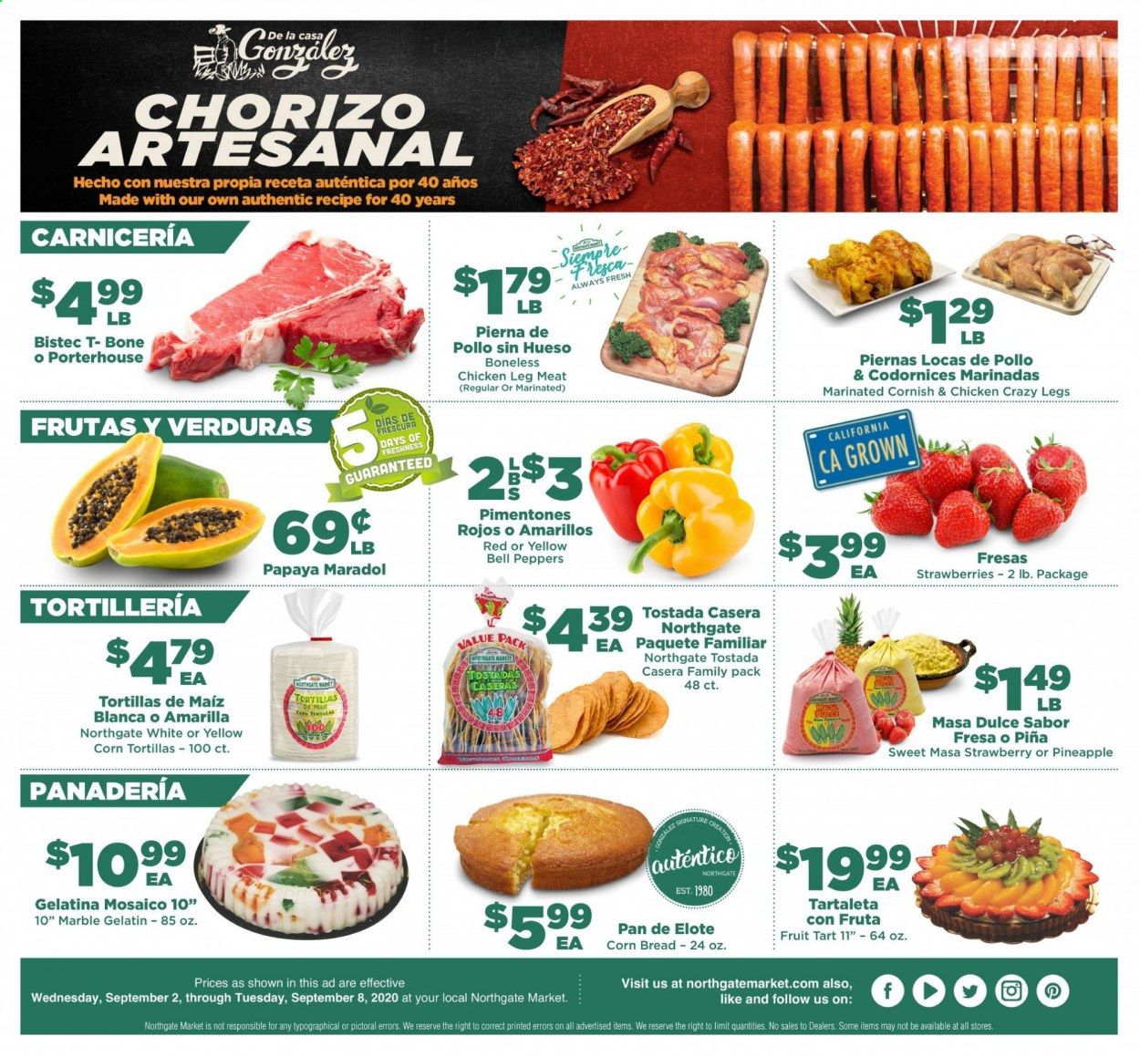 Northgate Market Weekly Ad September 2 to September 8