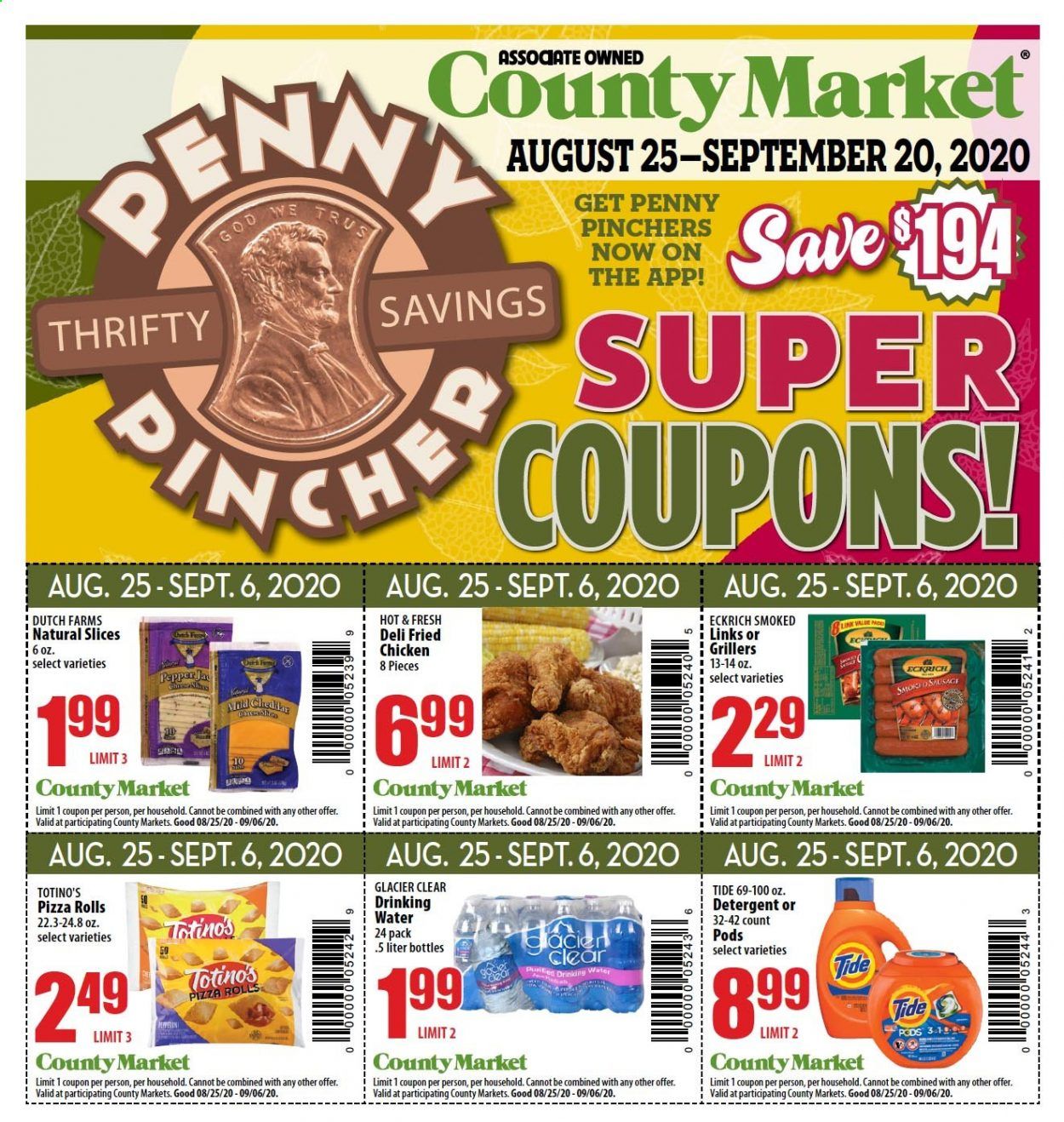 County Market Weekly Ad August 25 to September 20