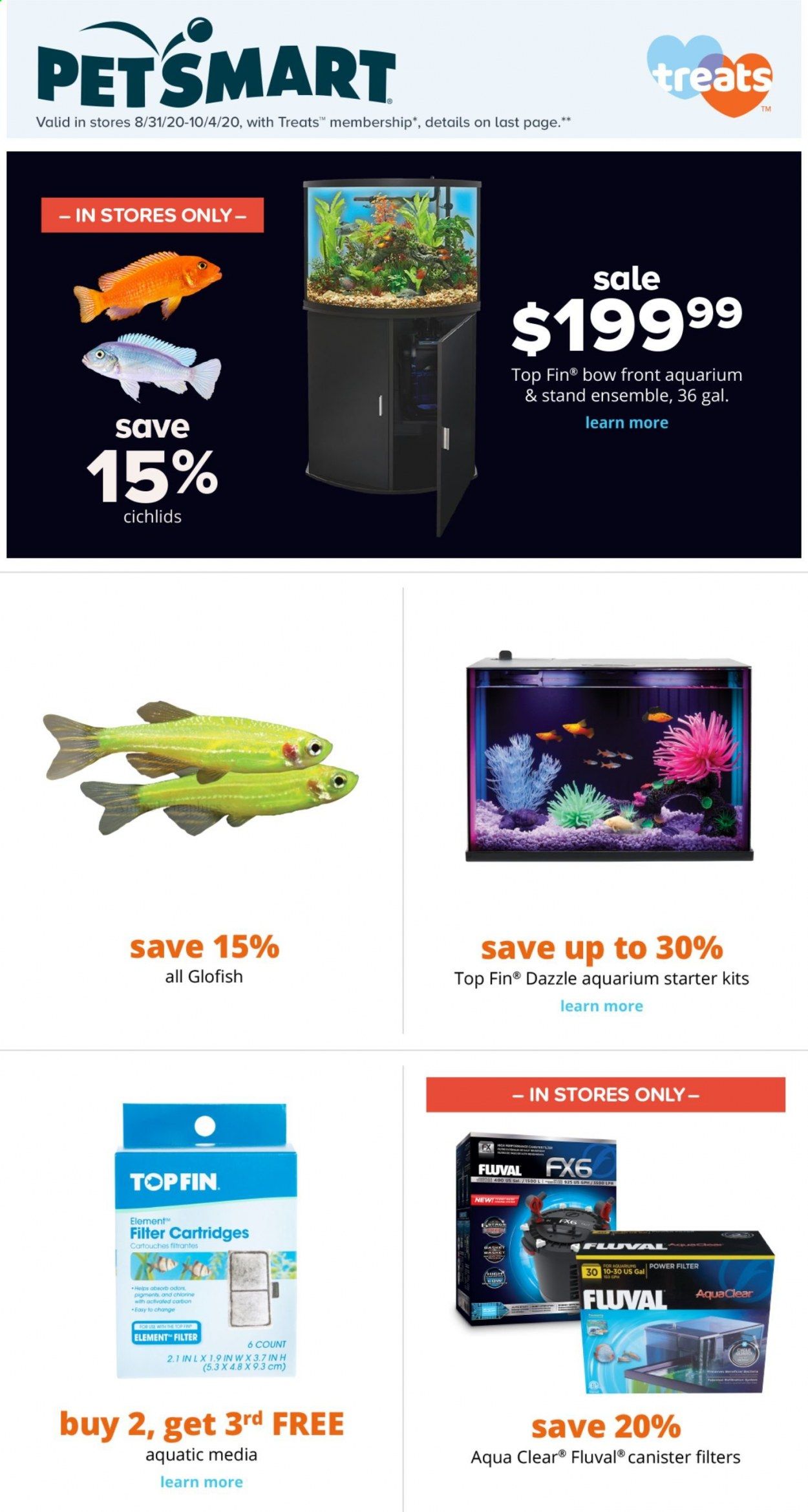 PetSmart Weekly Ad August 31 to October 4