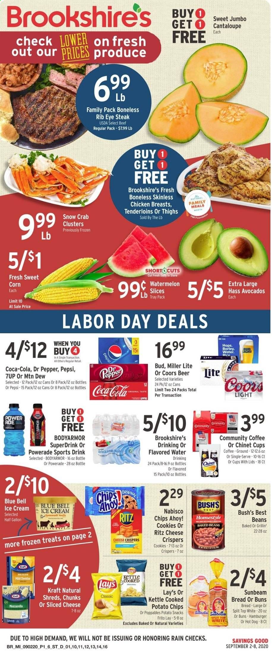 Brookshires Weekly Ad September 2 to September 8