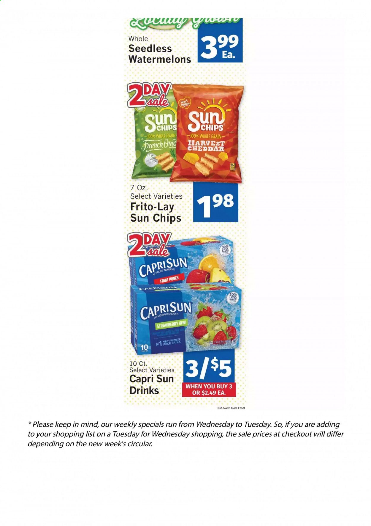 IGA Weekly Ad September 2 to September 8