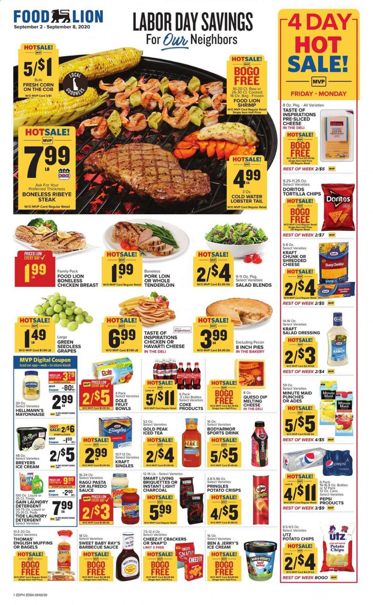 Food Lion (DE) Weekly Ad September 2 to September 8