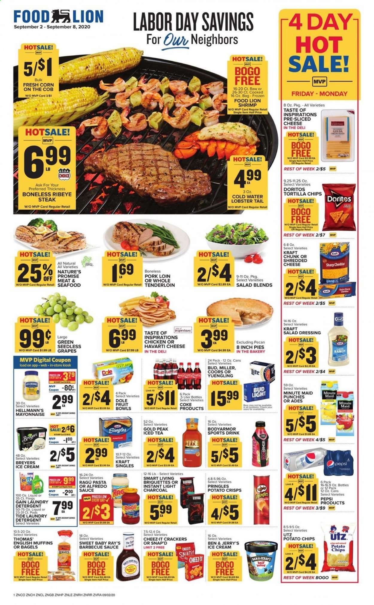 Food Lion (NC) Weekly Ad September 2 to September 8
