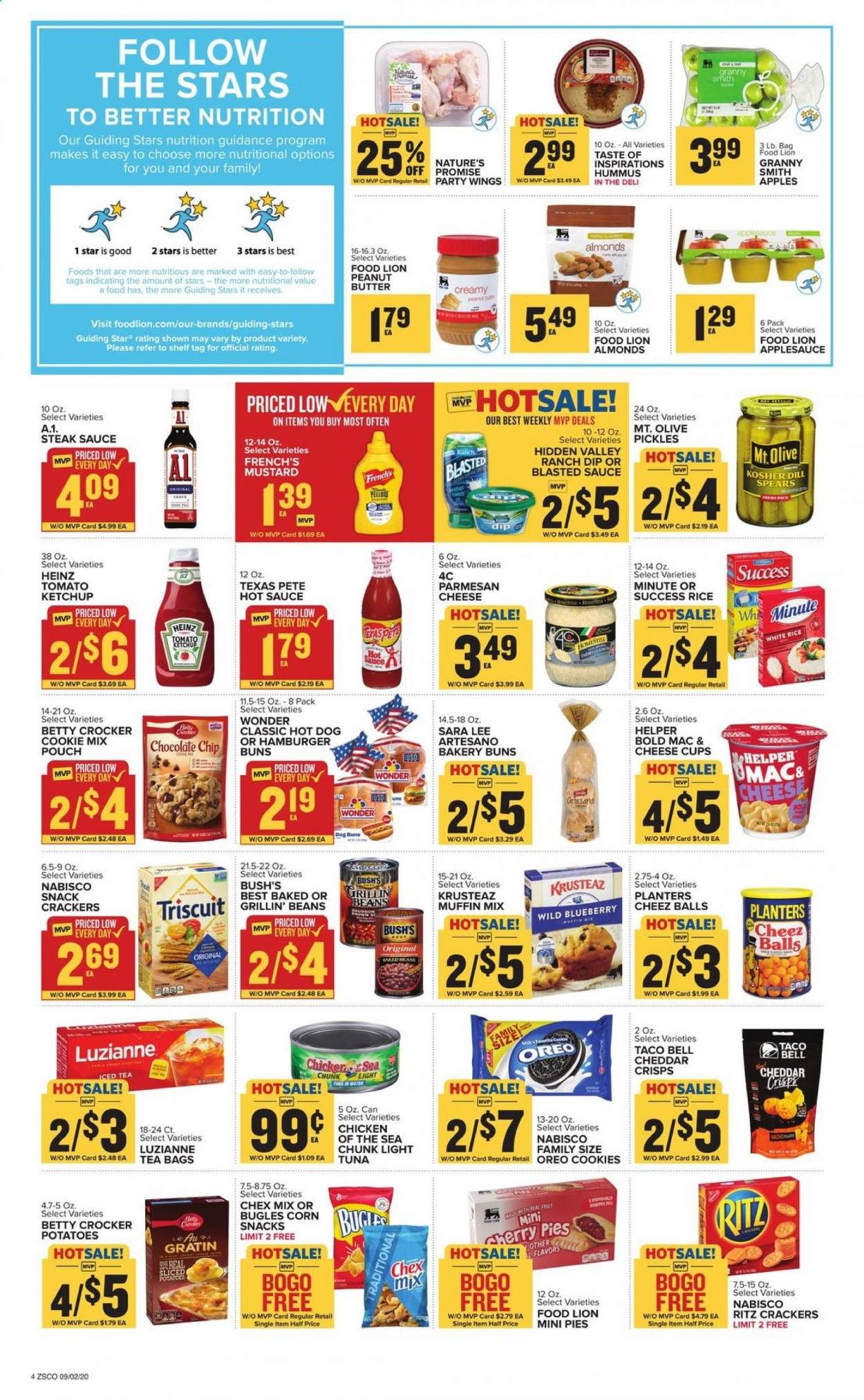 Food Lion (SC) Weekly Ad September 2 to September 8