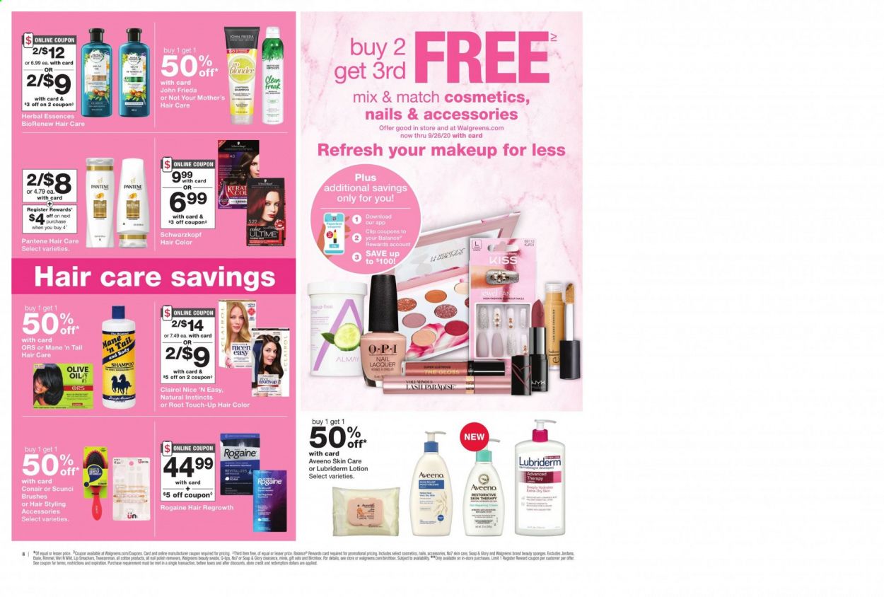 Walgreens Weekly Ad September 6 to September 12