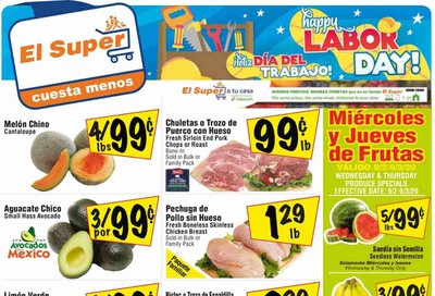 El Super Weekly Ad September 2 to September 8