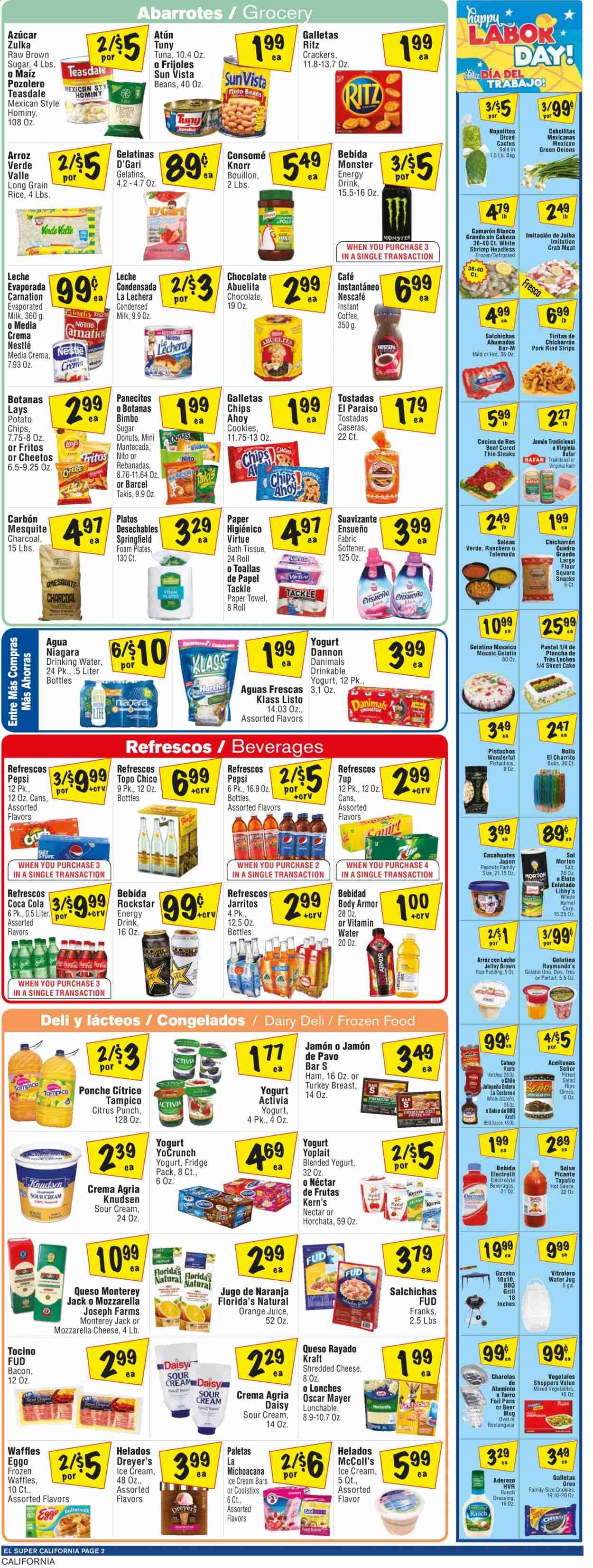 El Super Weekly Ad September 2 to September 8