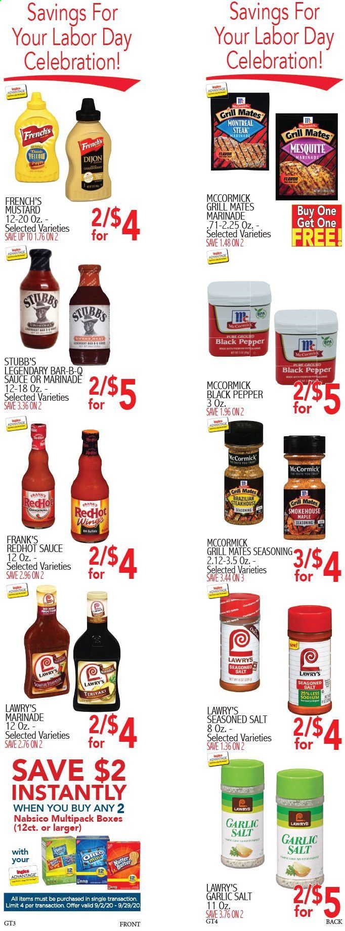 Ingles Weekly Ad September 2 to September 8