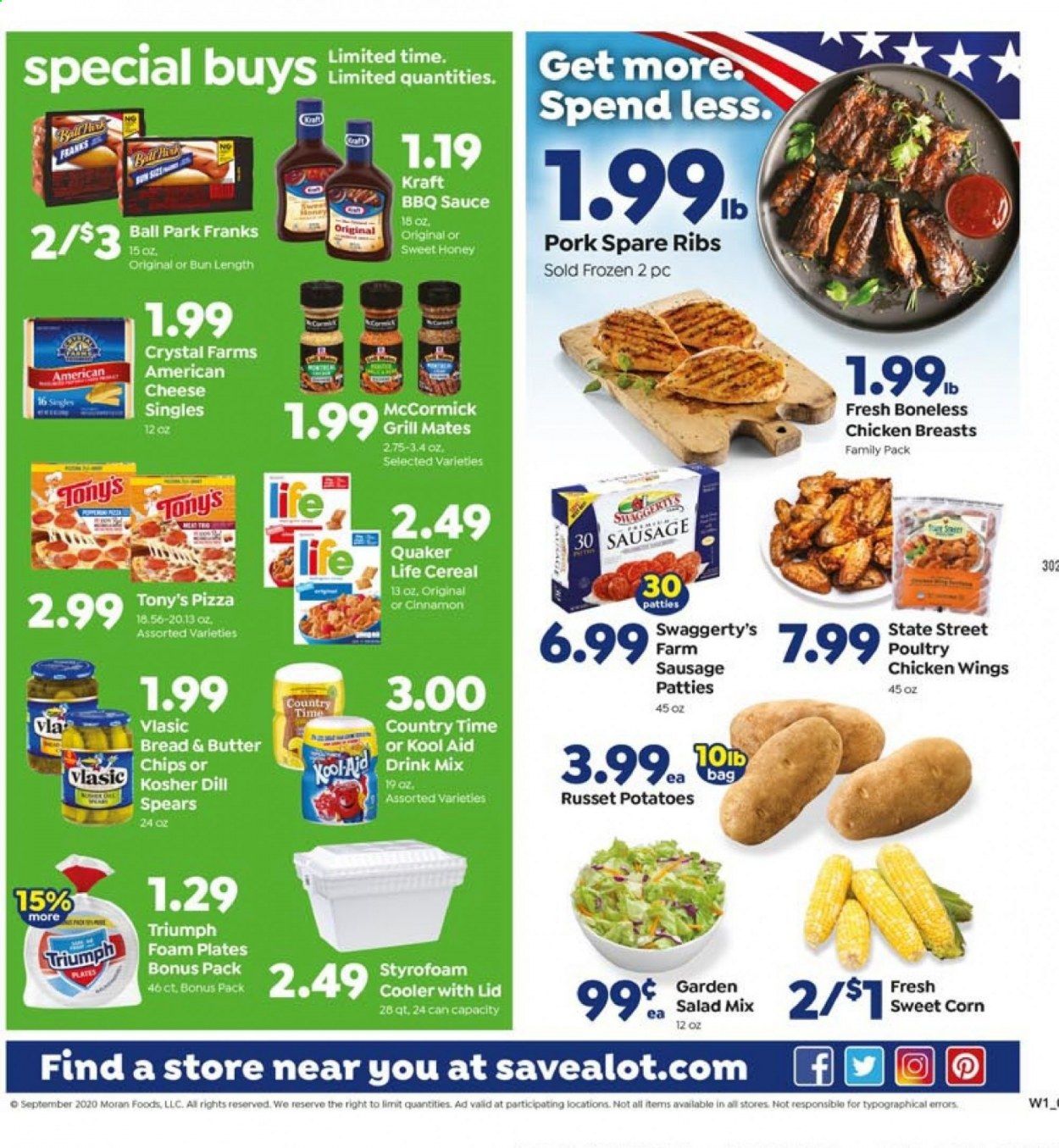 Save a Lot Weekly Ad September 2 to September 8