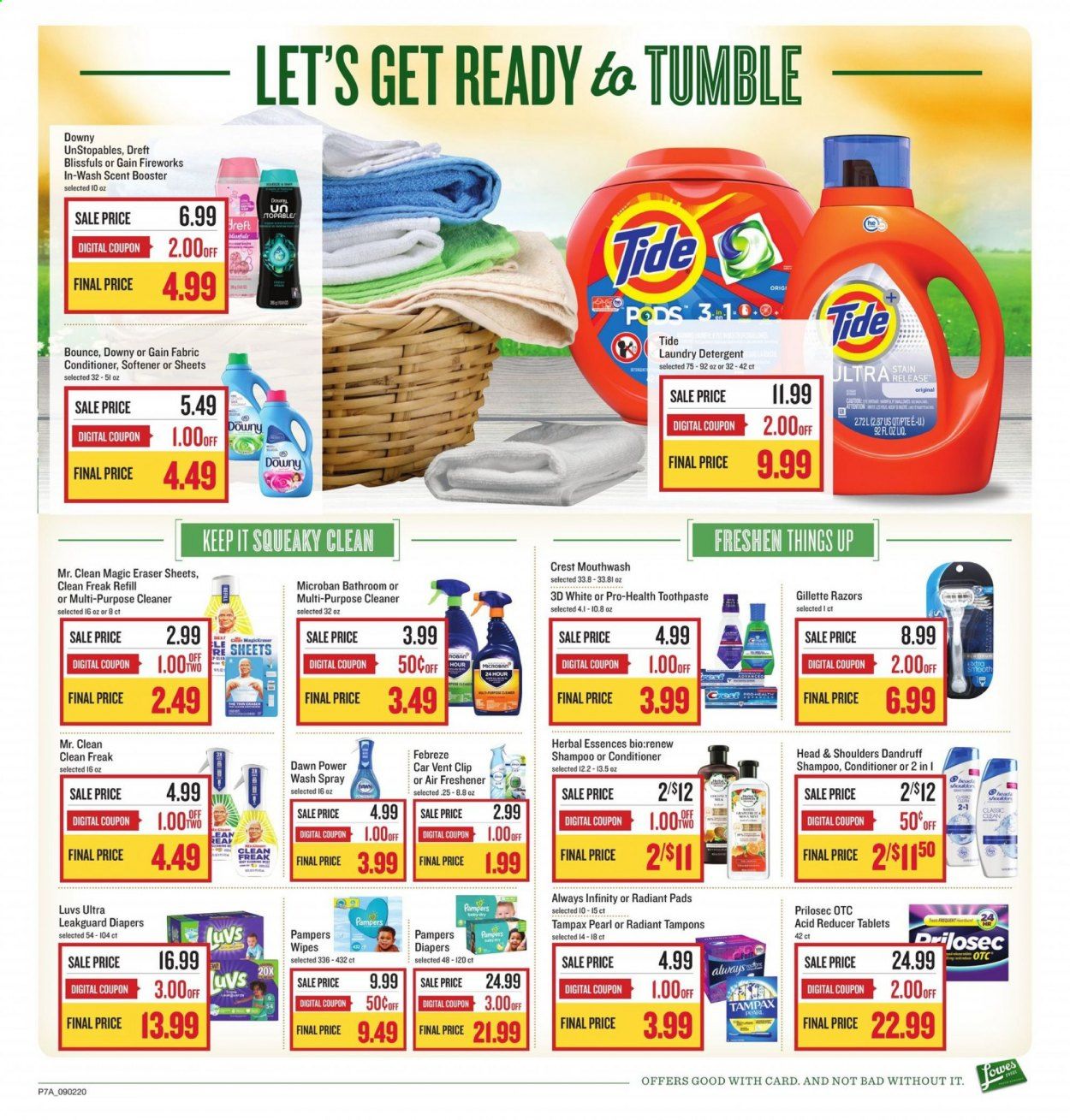 Lowes Foods Weekly Ad September 2 to September 8