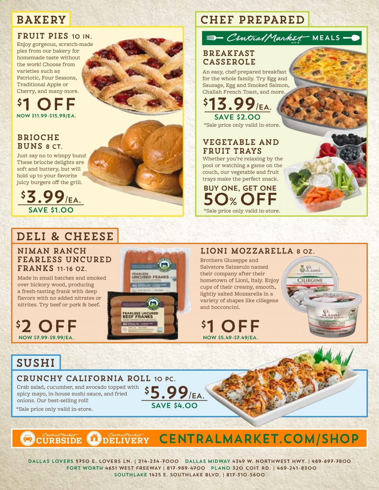 Central Market Weekly Ad September 2 to September 8
