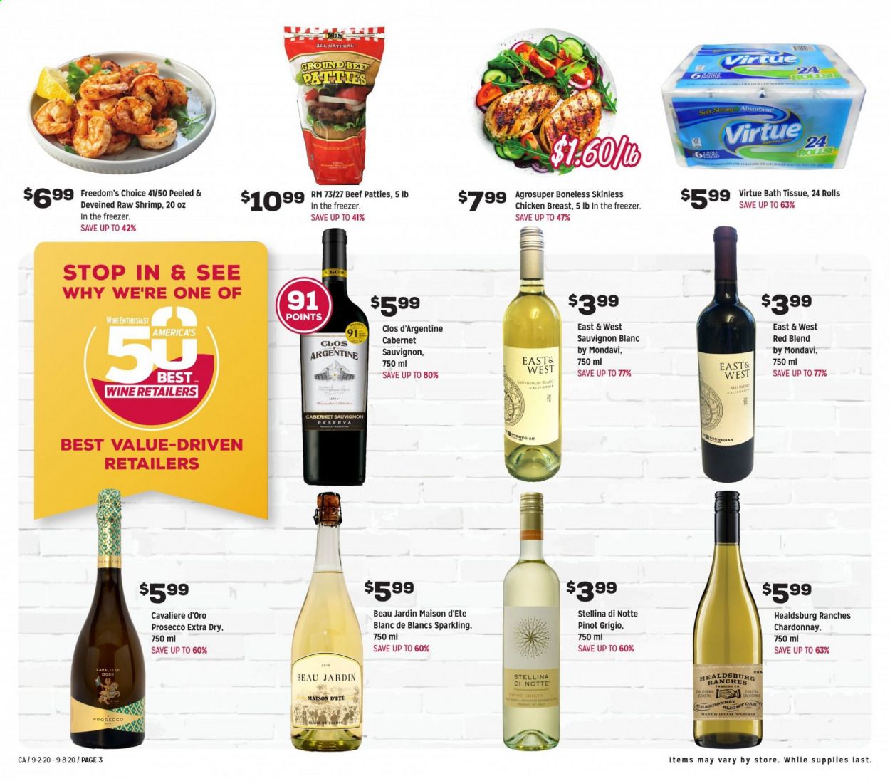 Grocery Outlet Weekly Ad September 2 to September 8