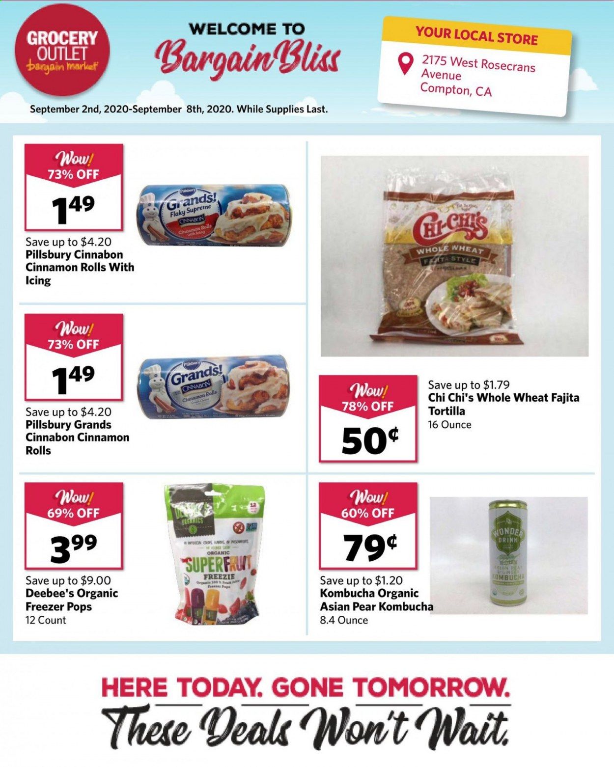 Grocery Outlet Weekly Ad September 2 to September 8