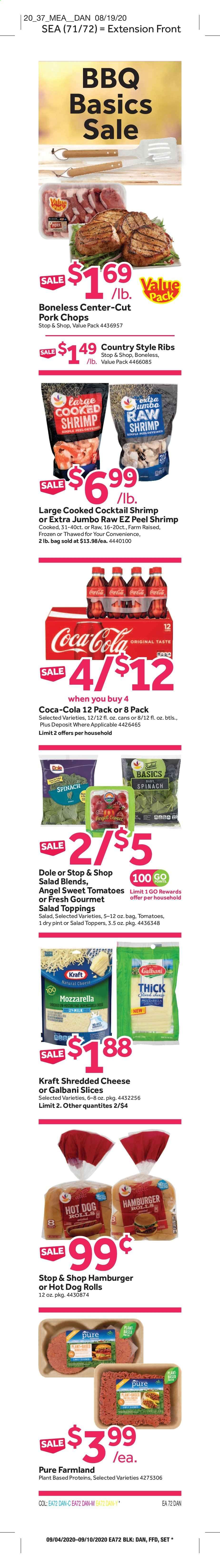 Stop & Shop (NJ) Weekly Ad September 4 to September 10