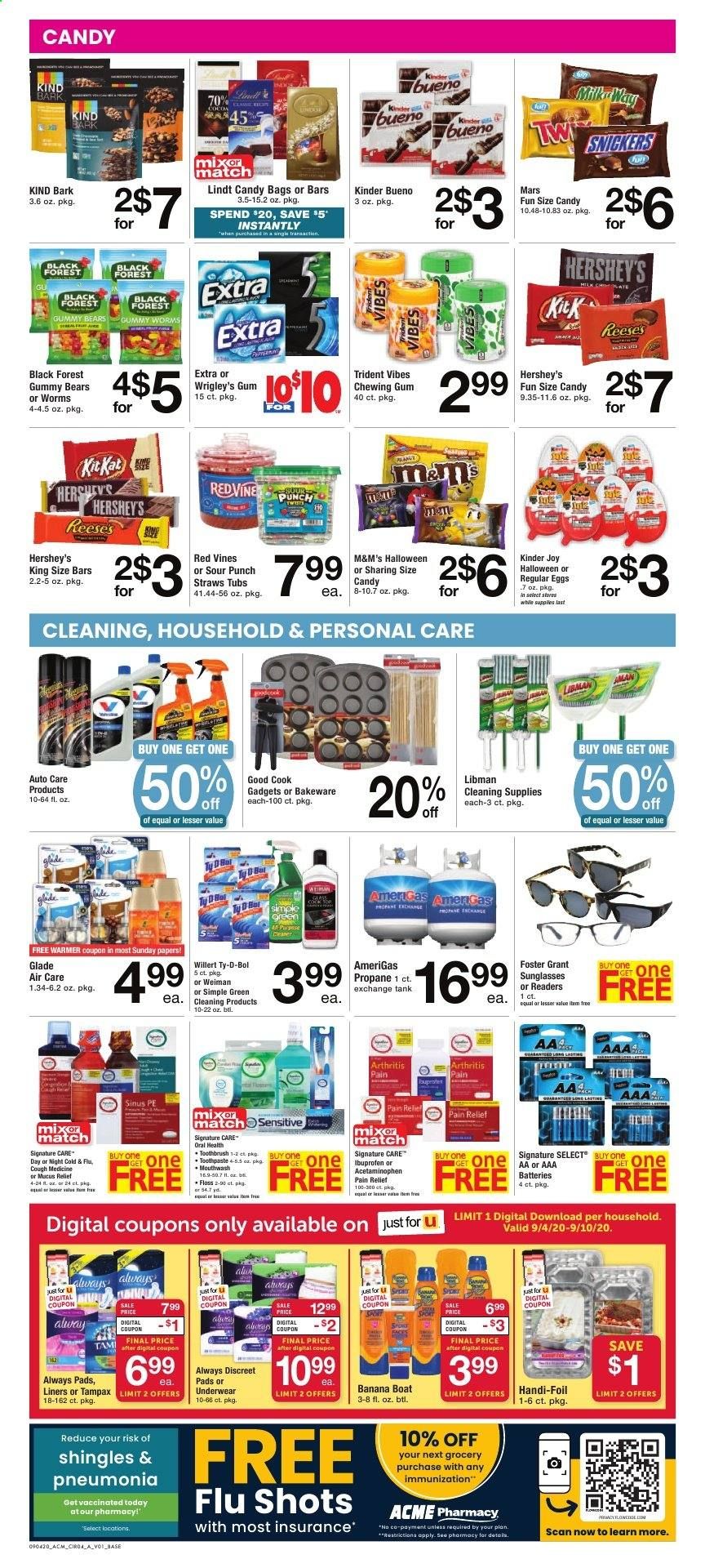 ACME Weekly Ad September 4 to September 10