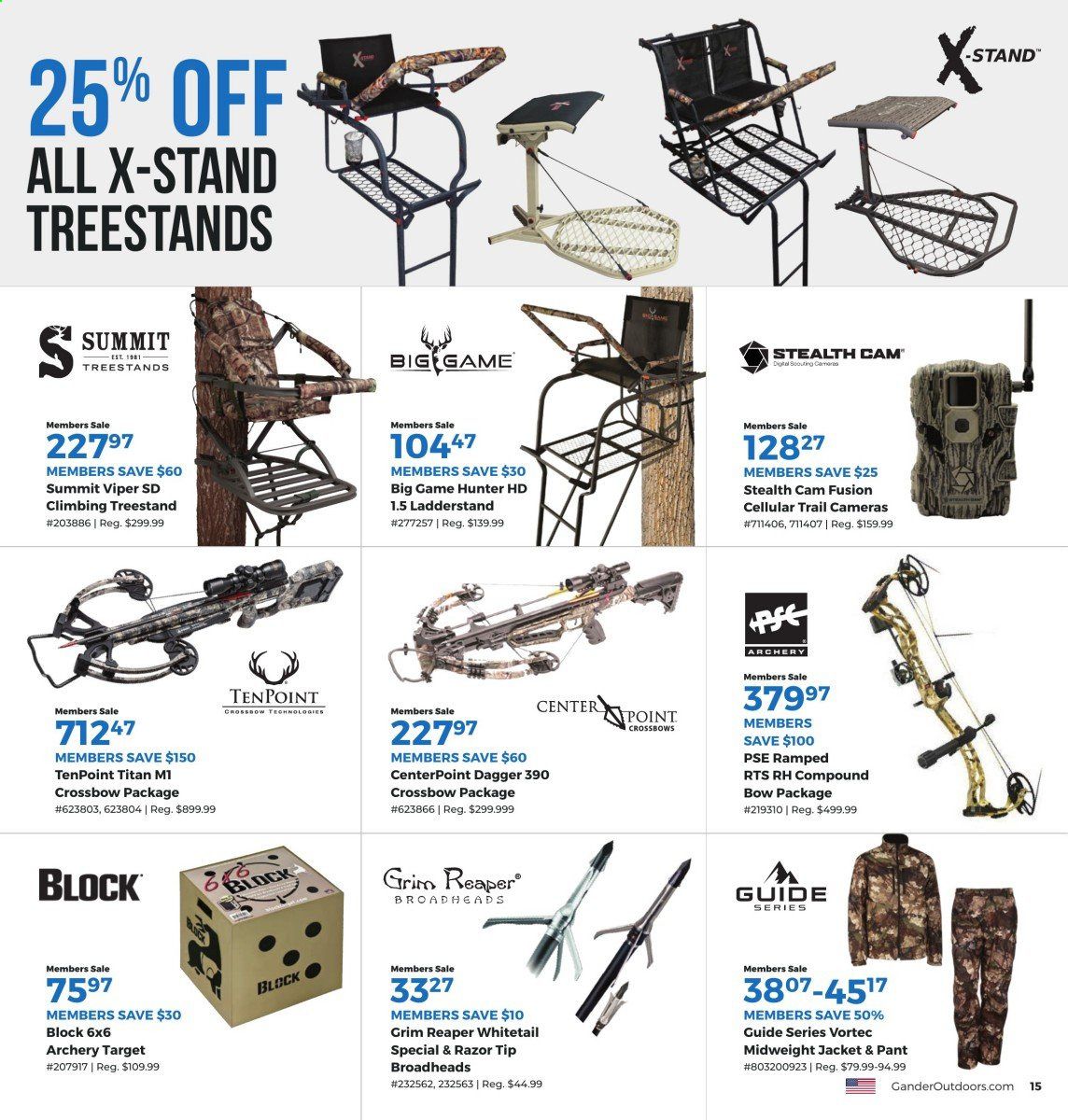 Gander RV & Outdoors Weekly Ad September 1 to September 30