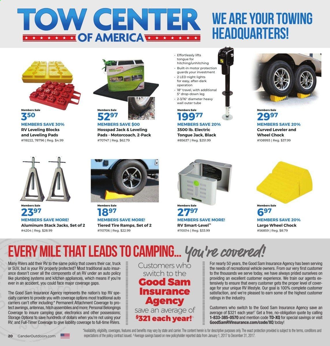 Gander RV & Outdoors Weekly Ad September 1 to September 30