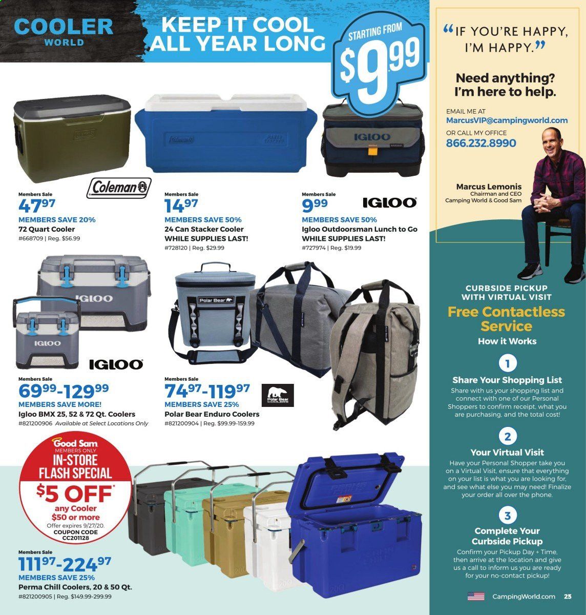 Gander RV & Outdoors Weekly Ad September 1 to September 30