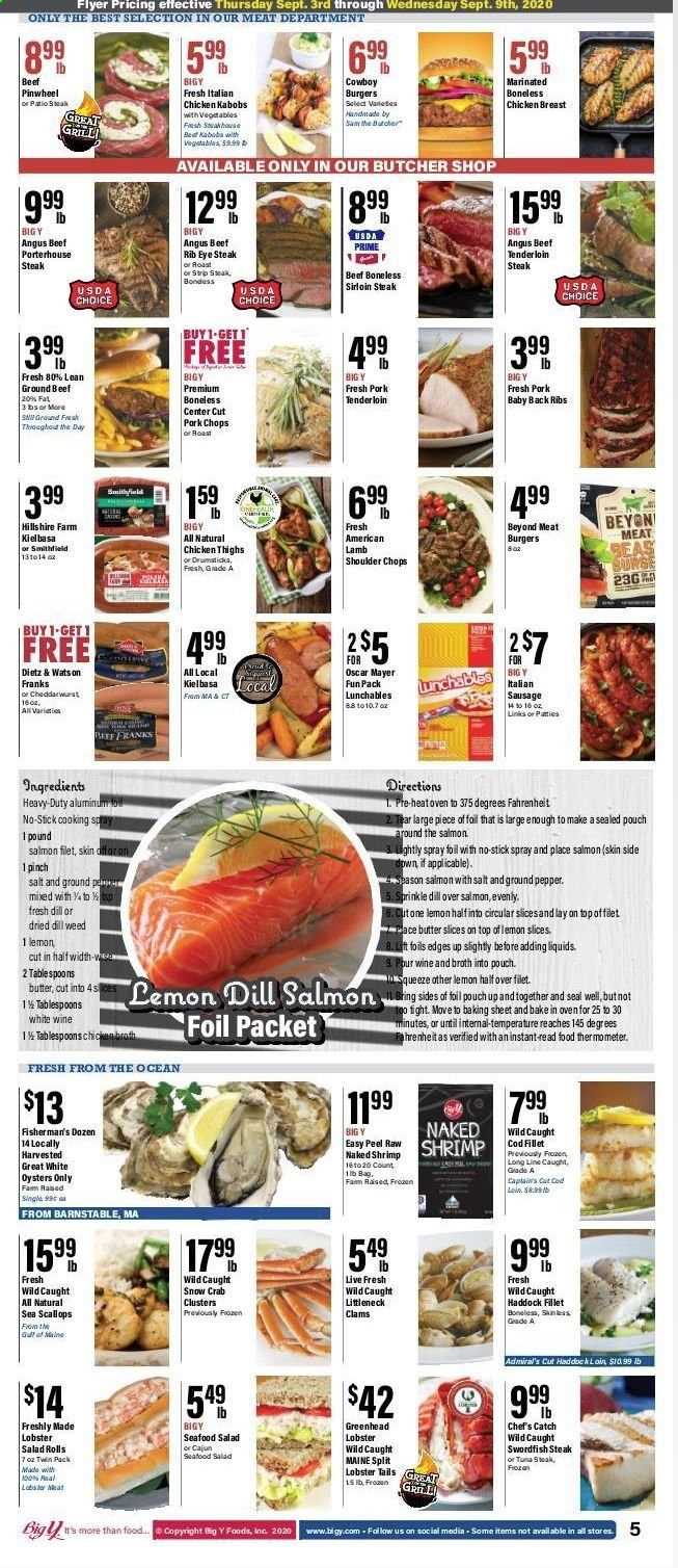 Big Y (MA) Weekly Ad September 3 to September 9