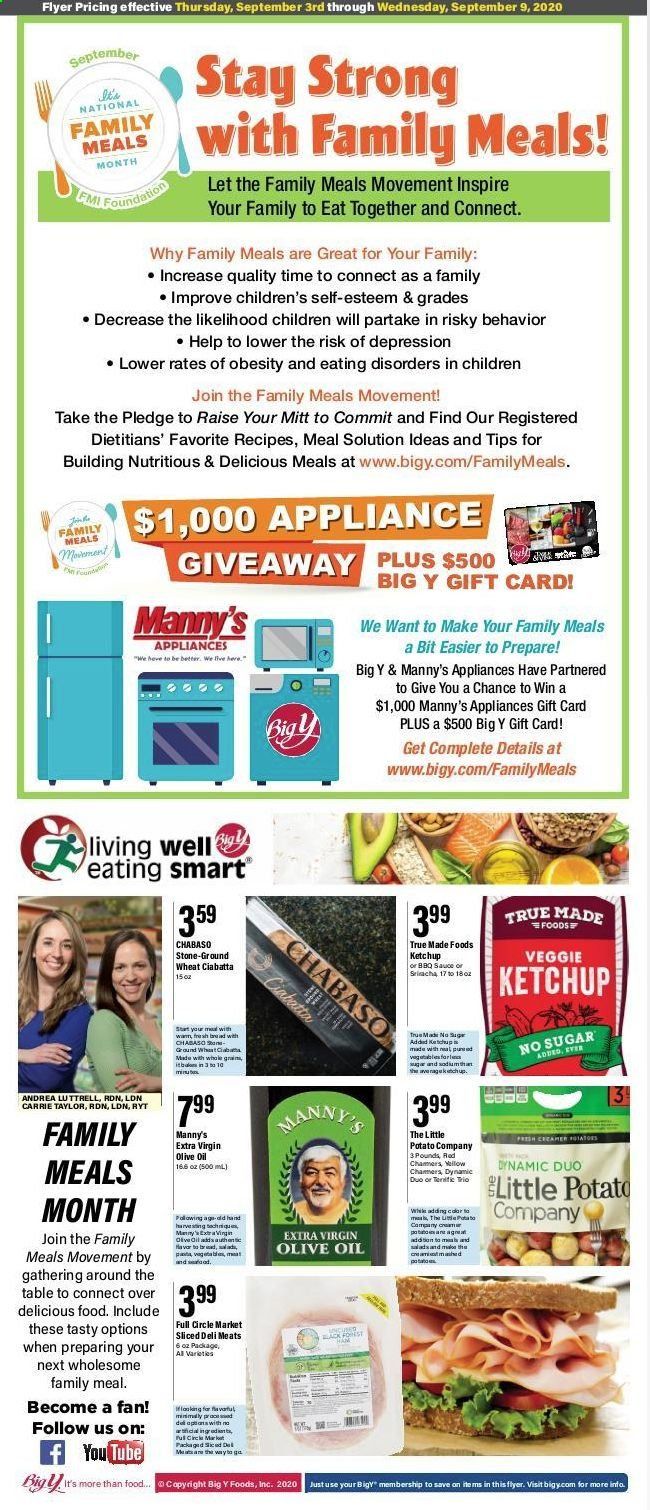 Big Y (CT) Weekly Ad September 3 to September 9
