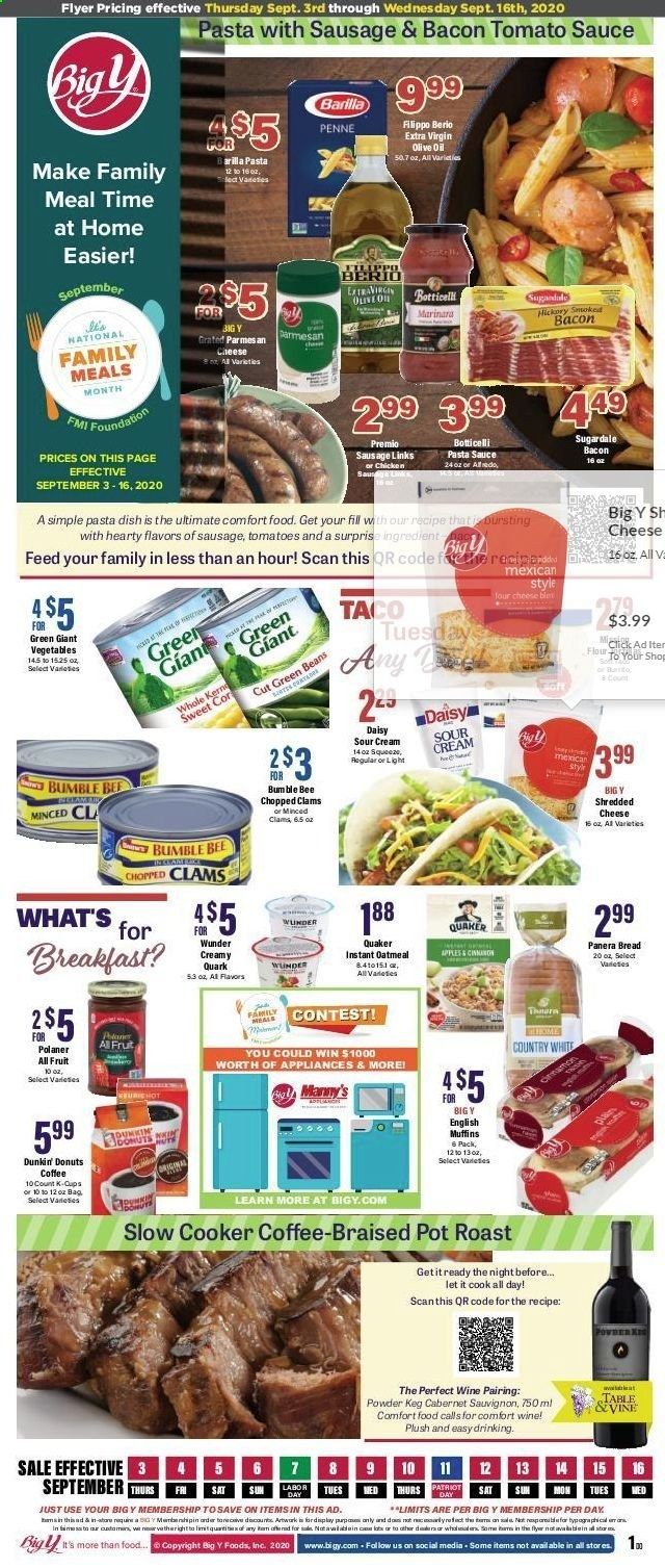 Big Y (MA) Weekly Ad September 3 to September 16