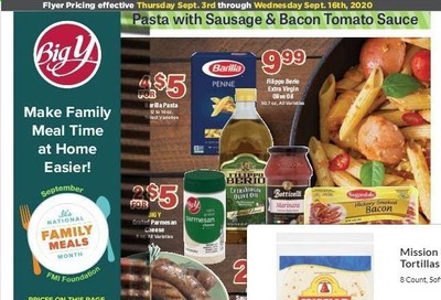 Big Y (CT) Weekly Ad September 3 to September 16