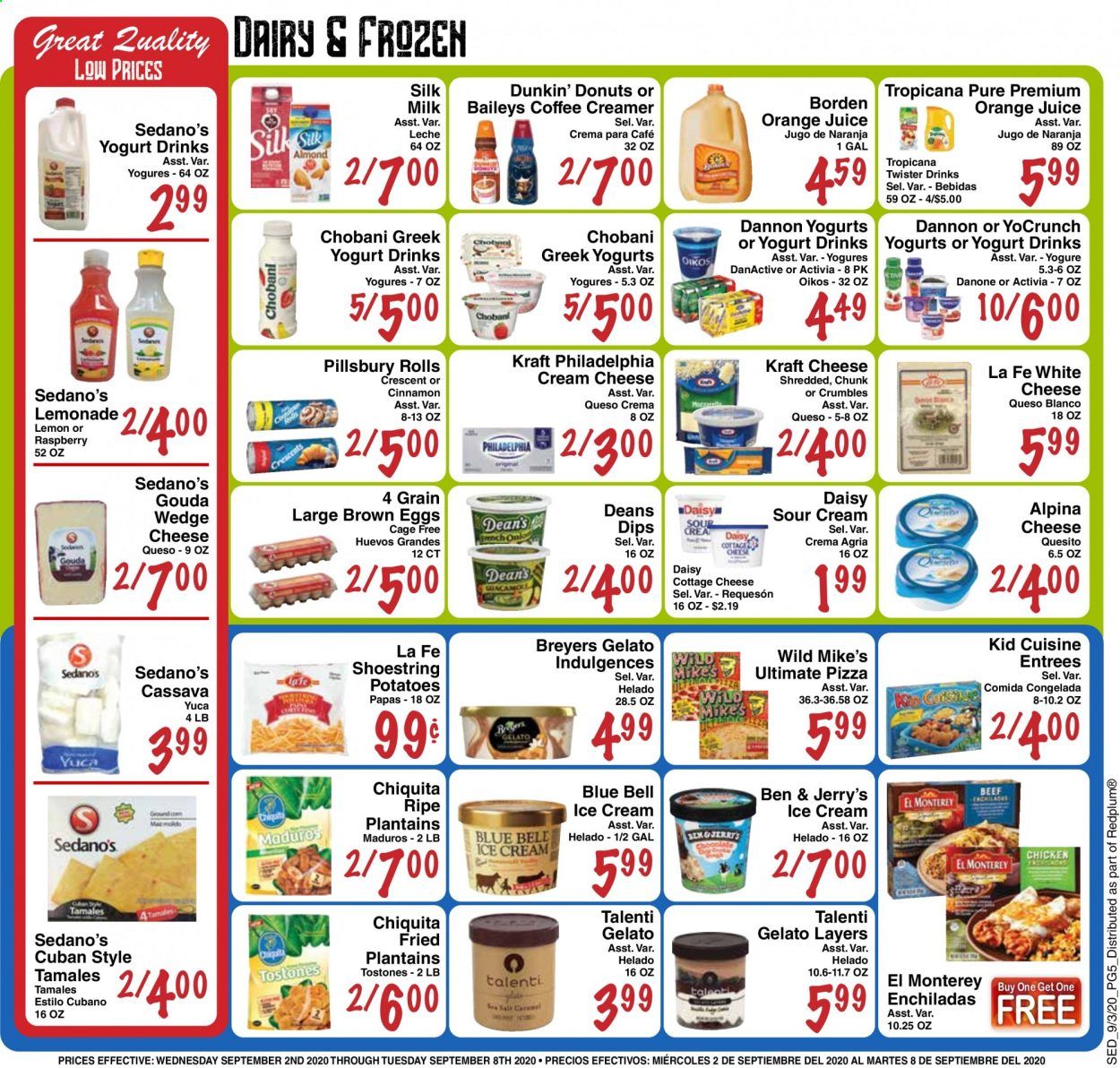 Sedano's Weekly Ad September 2 to September 8