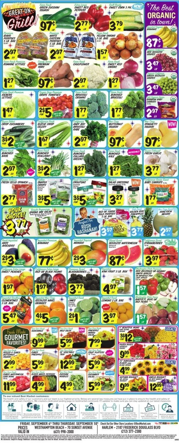 Best Market Weekly Ad September 4 to September 10