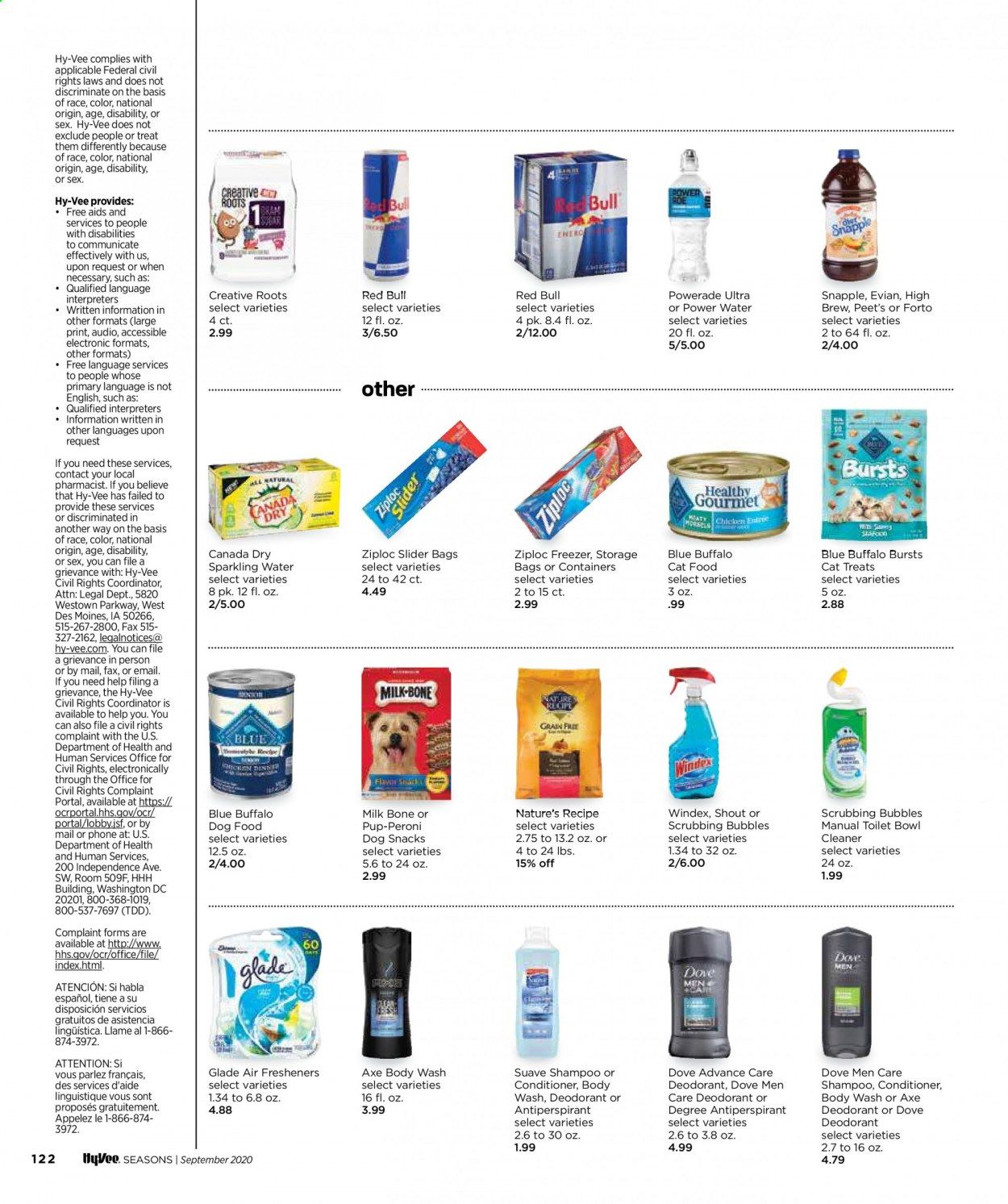 Hy-Vee Weekly Ad September 1 to September 30