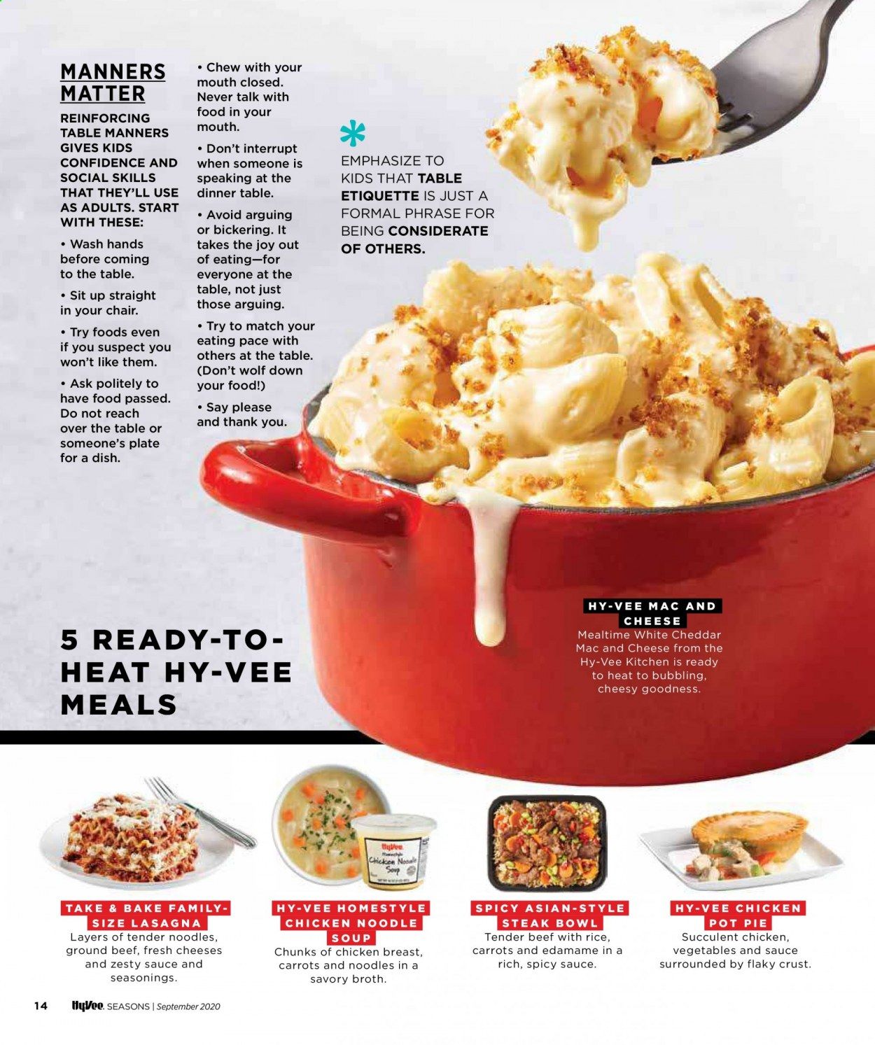 Hy-Vee Weekly Ad September 1 to September 30