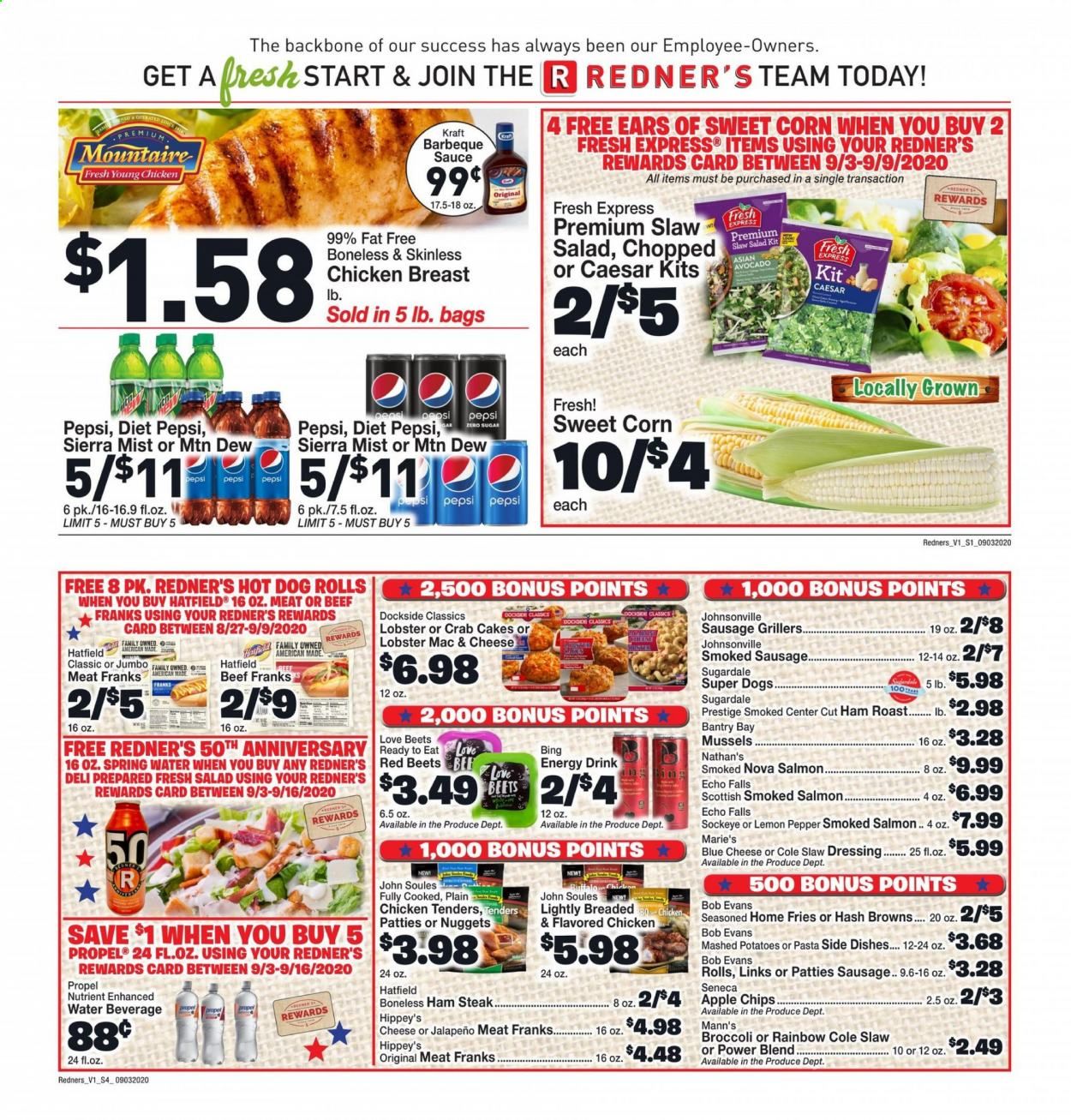 Redner's Markets Weekly Ad September 3 to September 9