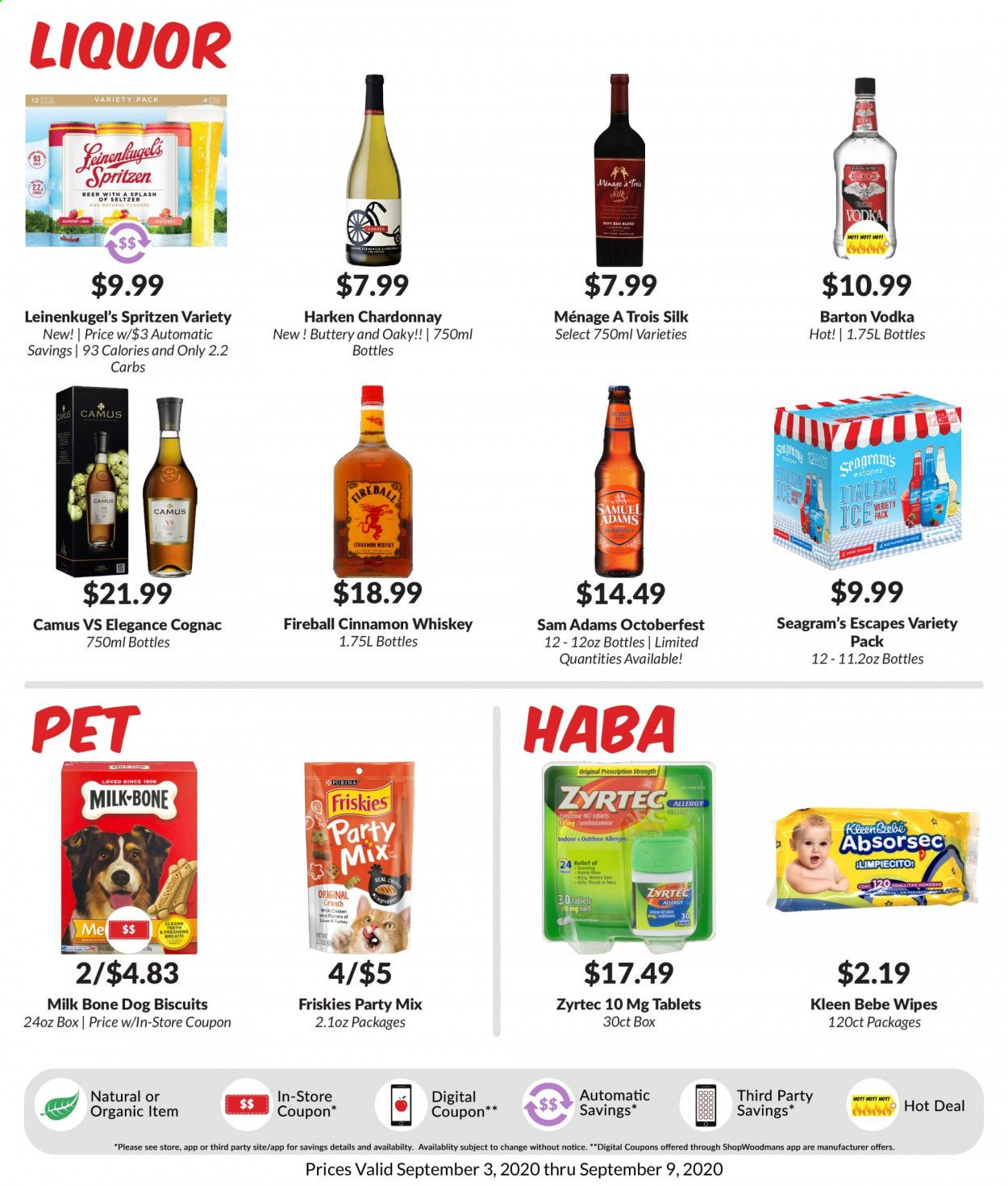 Woodman's Markets Weekly Ad September 3 to September 9