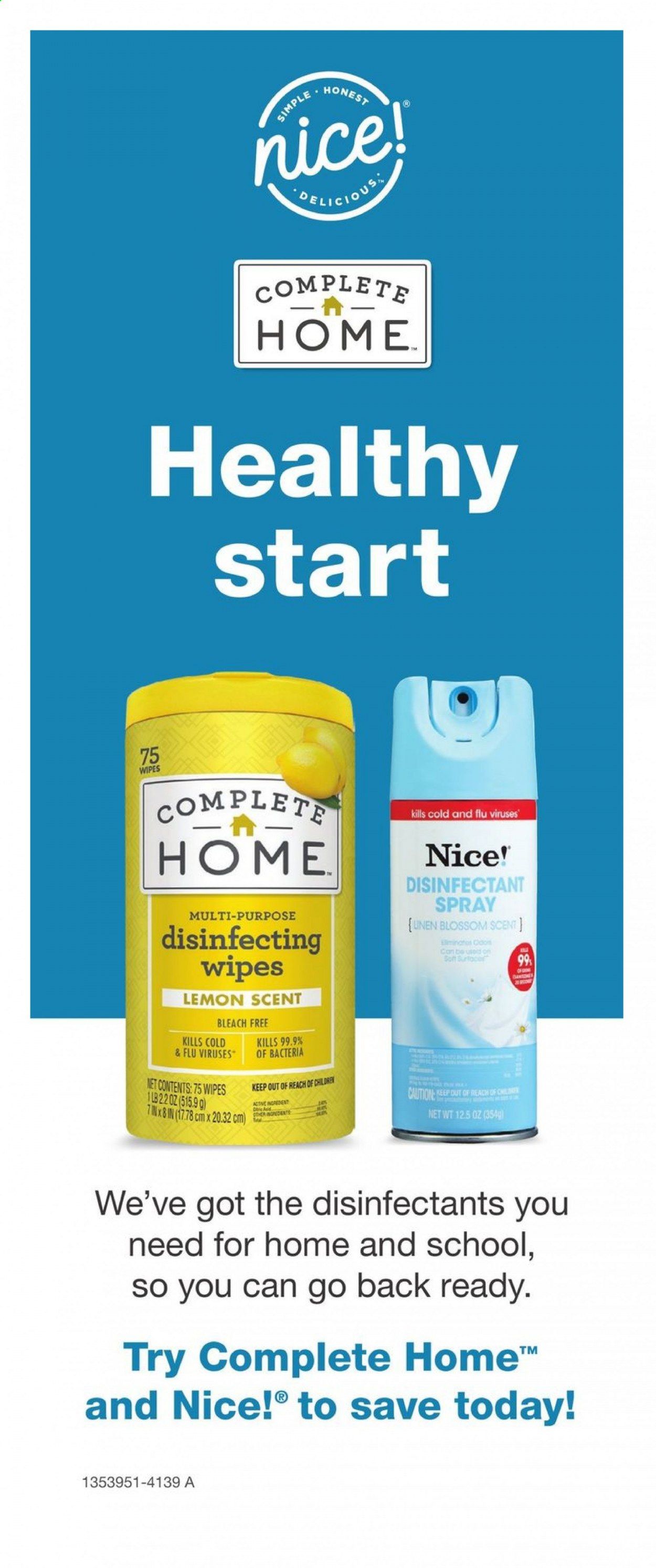 Walgreens Weekly Ad August 30 to September 26