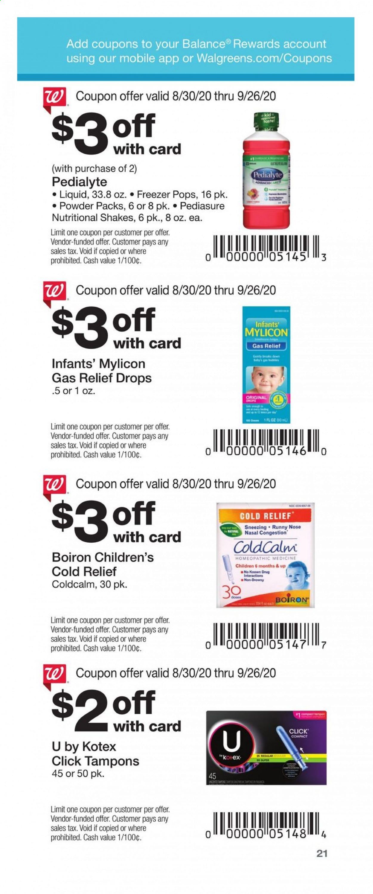Walgreens Weekly Ad August 30 to September 26