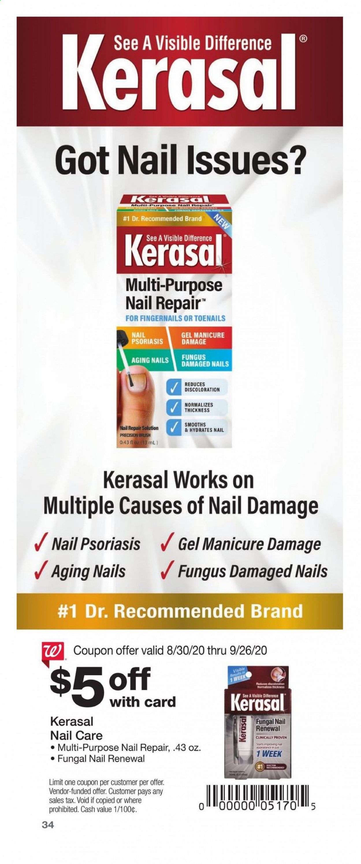 Walgreens Weekly Ad August 30 to September 26