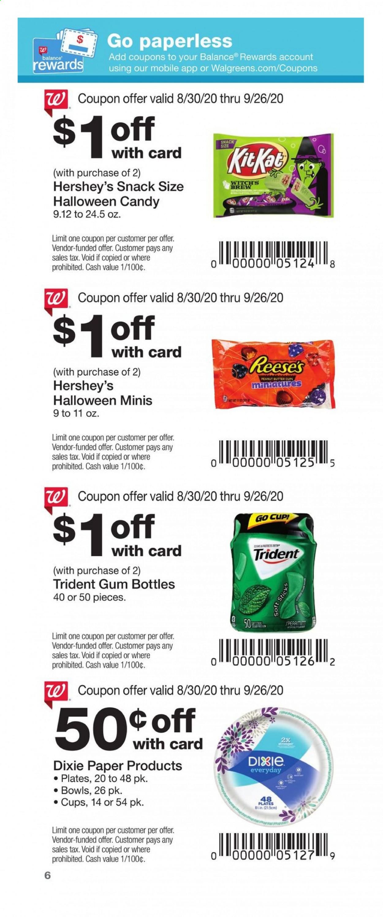 Walgreens Weekly Ad August 30 to September 26