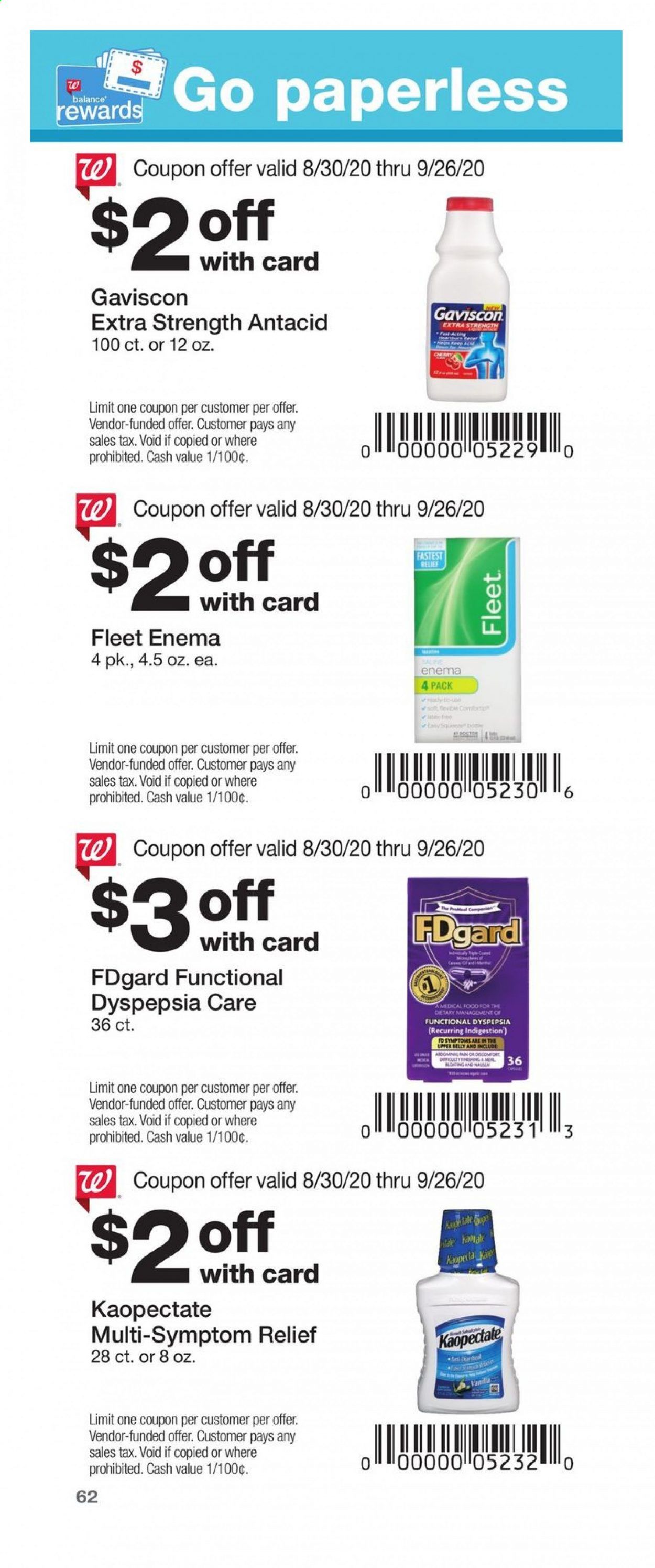 Walgreens Weekly Ad August 30 to September 26