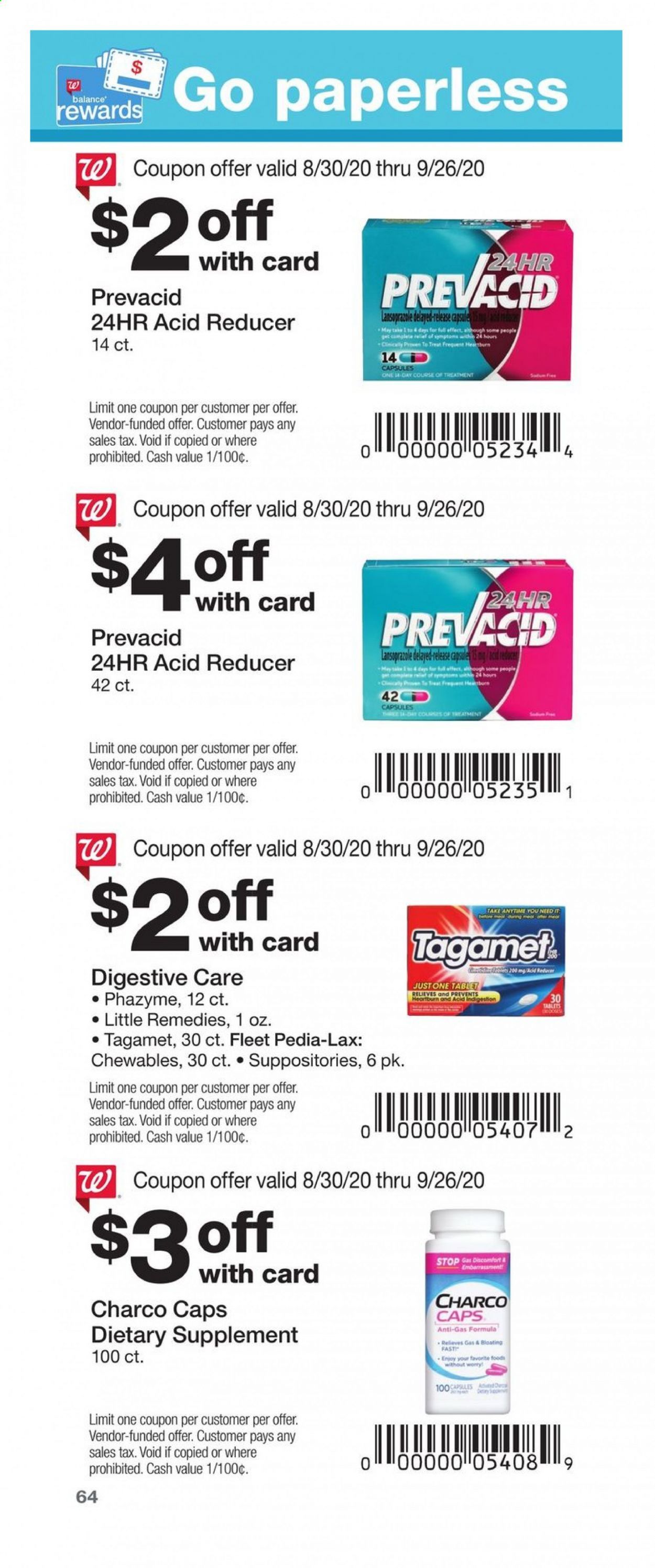 Walgreens Weekly Ad August 30 to September 26