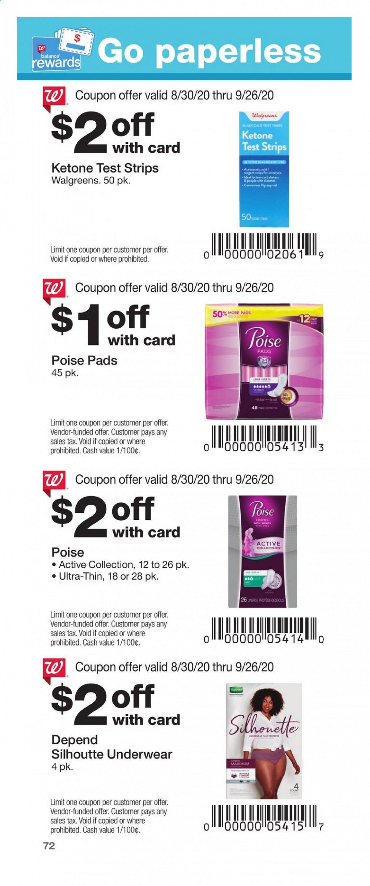 Walgreens Weekly Ad August 30 to September 26