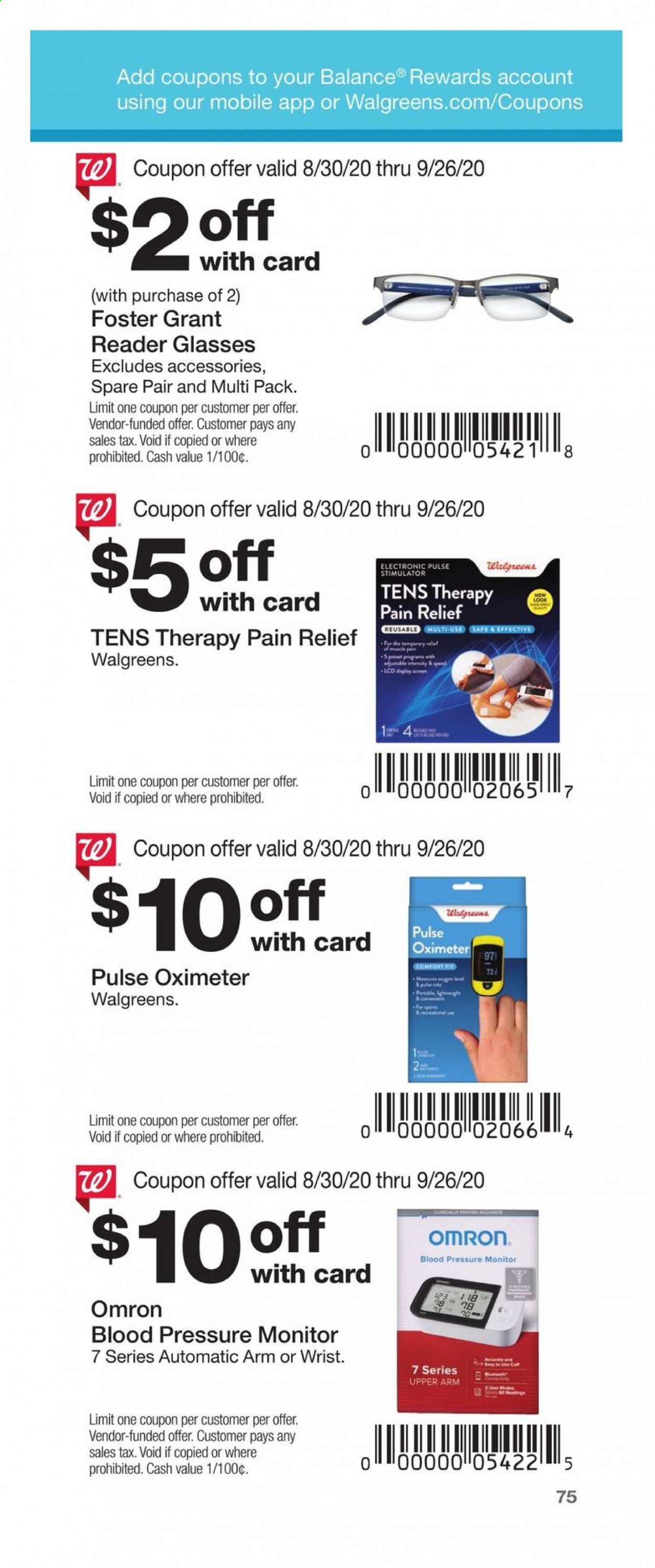 Walgreens Weekly Ad August 30 to September 26