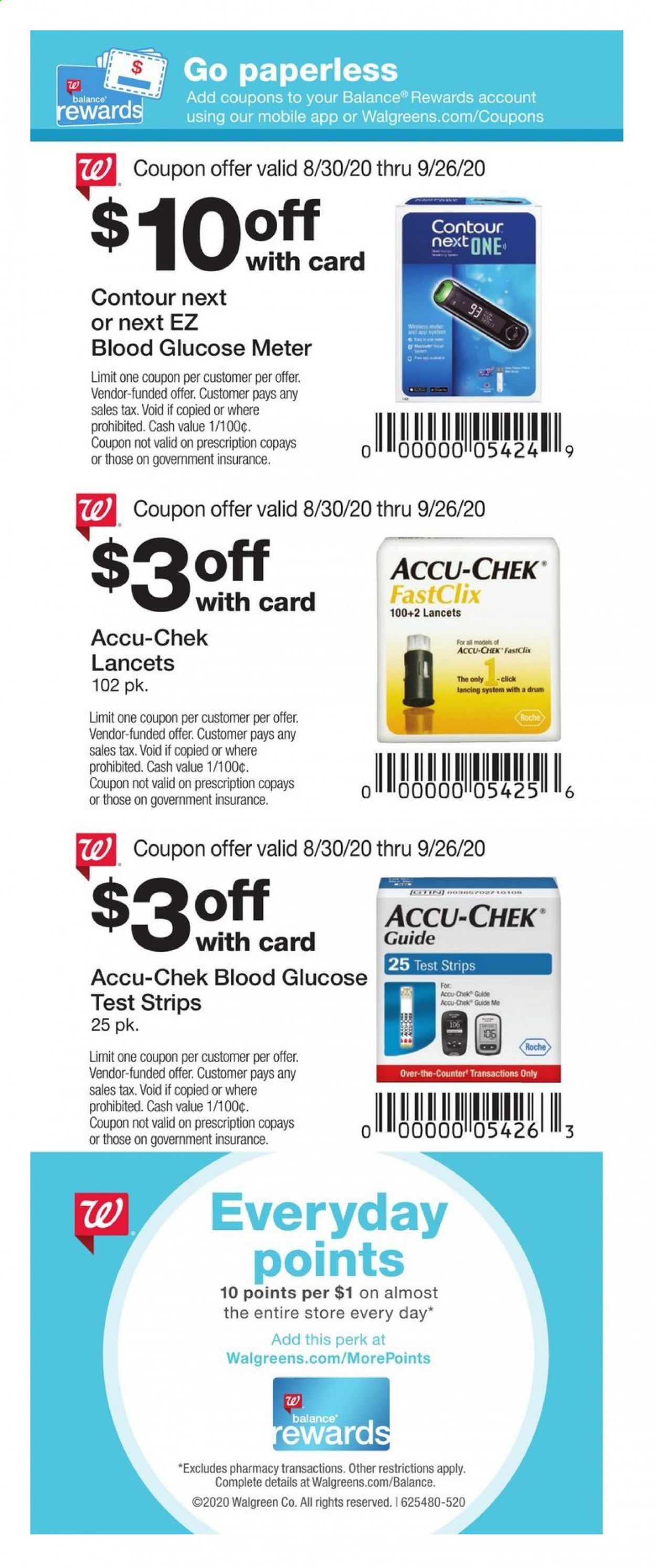 Walgreens Weekly Ad August 30 to September 26