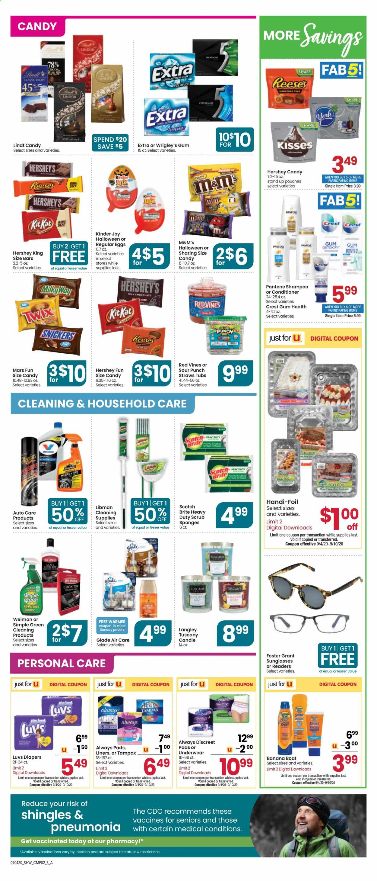 Shaw’s Weekly Ad September 4 to September 10