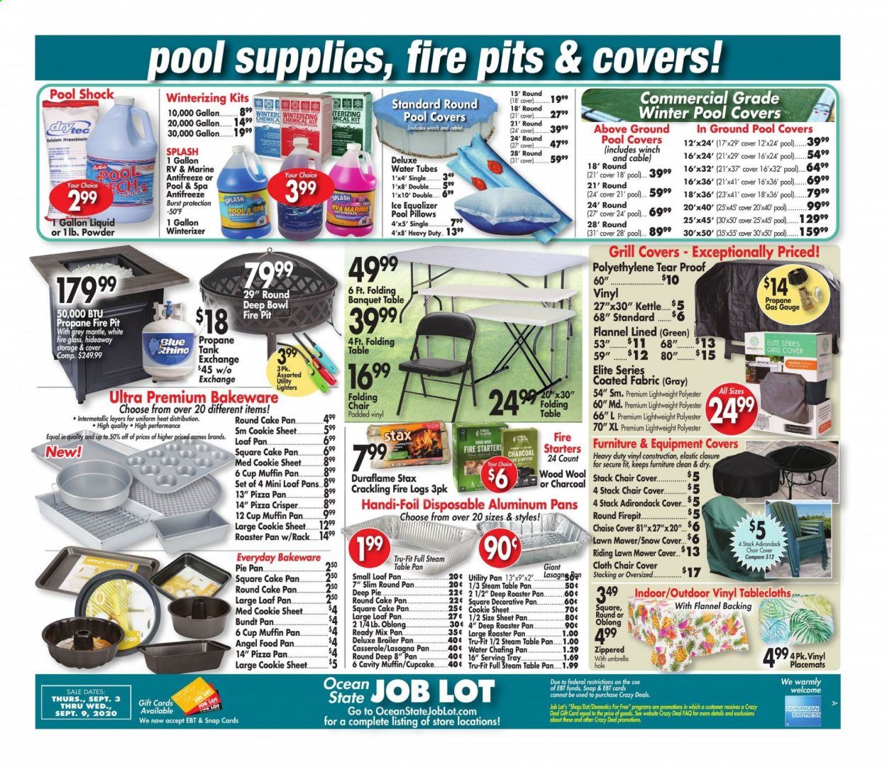 Ocean State Job Lot Weekly Ad September 3 to September 9