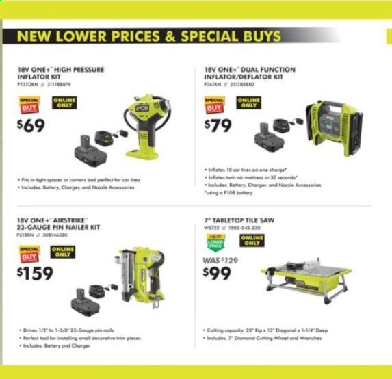 The Home Depot Weekly Ad September 1 to November 1