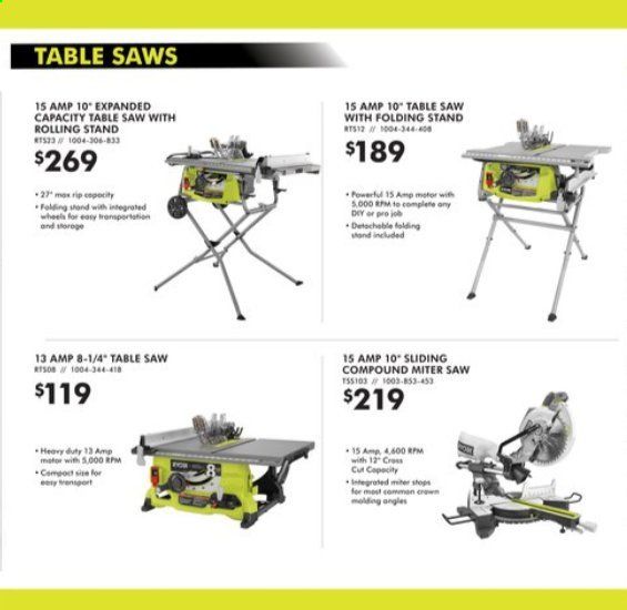 The Home Depot Weekly Ad September 1 to November 1