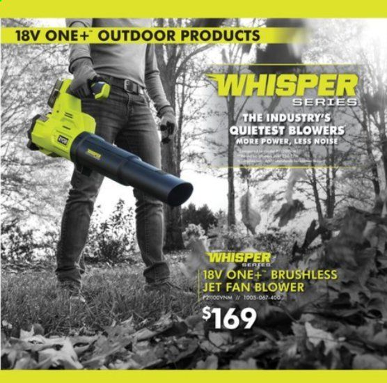 The Home Depot Weekly Ad September 1 to November 1