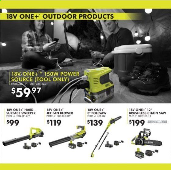 The Home Depot Weekly Ad September 1 to November 1
