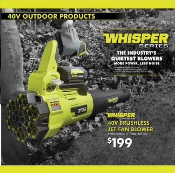 The Home Depot Weekly Ad September 1 to November 1