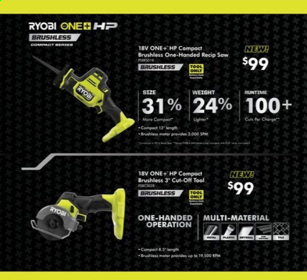 The Home Depot Weekly Ad September 1 to November 1