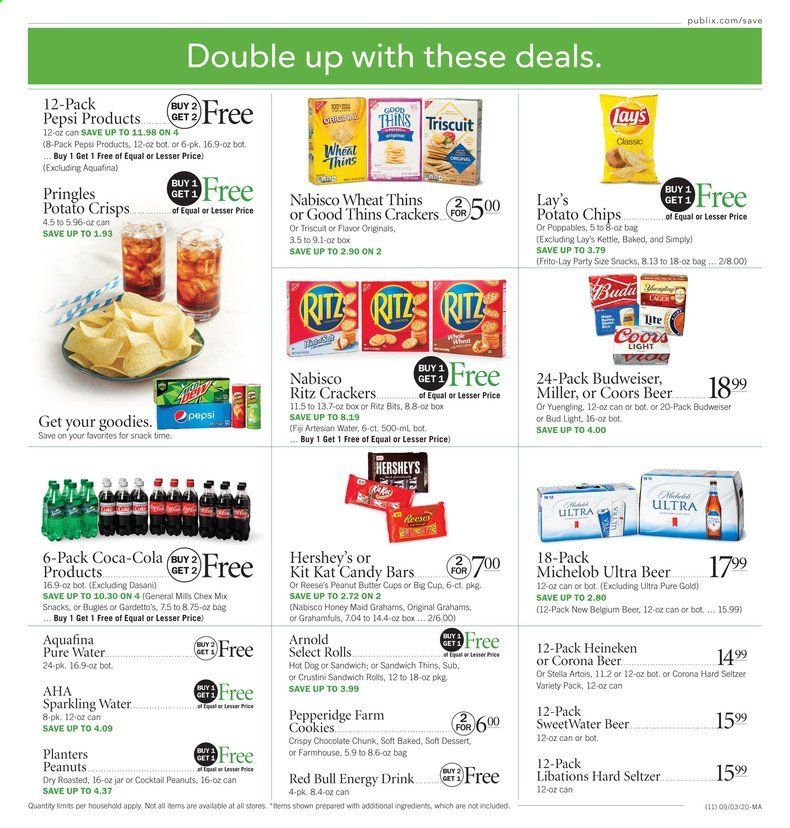 Publix Weekly Ad September 3 to September 9